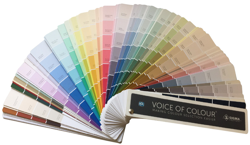 sigma kleurenwaaier voice of colour