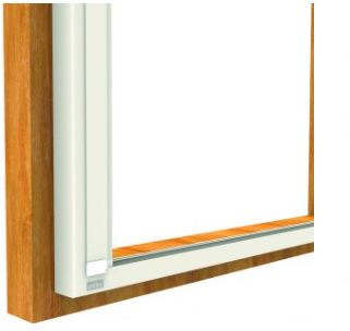 voorzet plissé detail