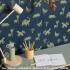 our planet jurassic world bleu vert zoom